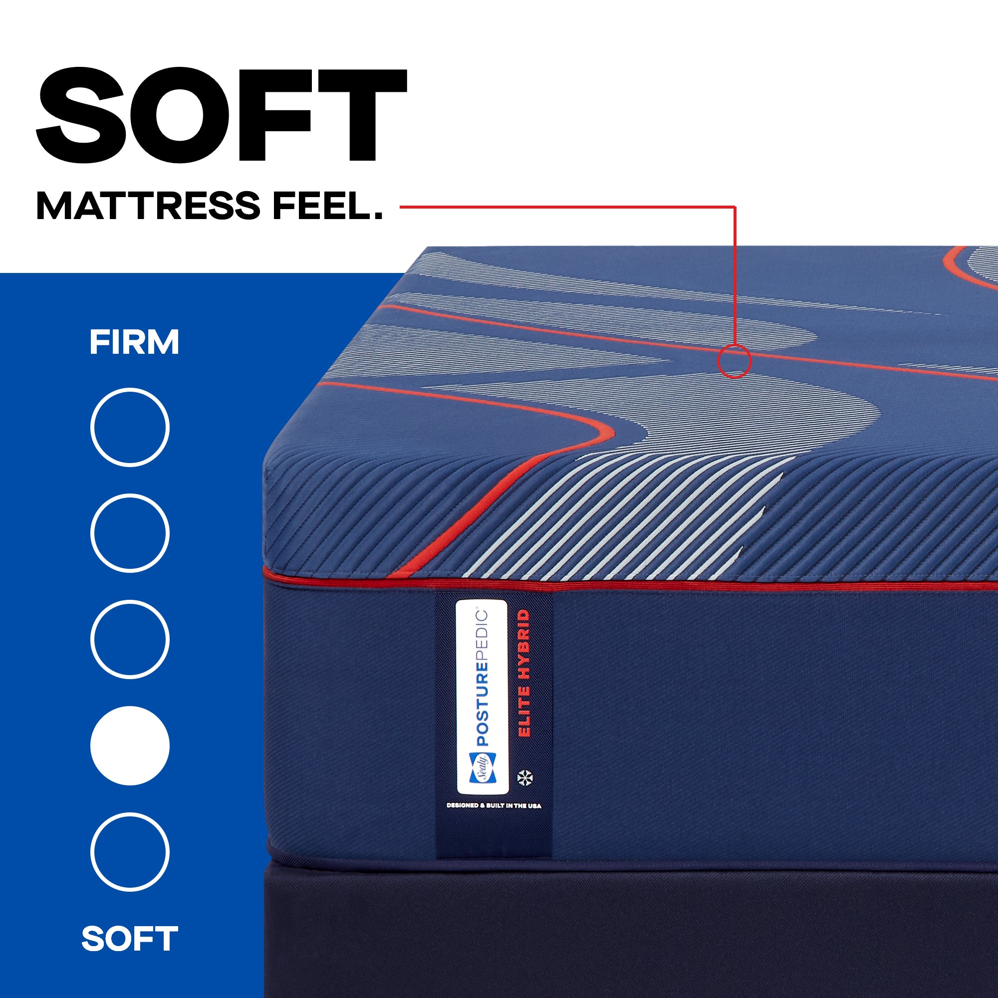 Sealy Brenham II Soft Posturepedic® Elite Hybrid