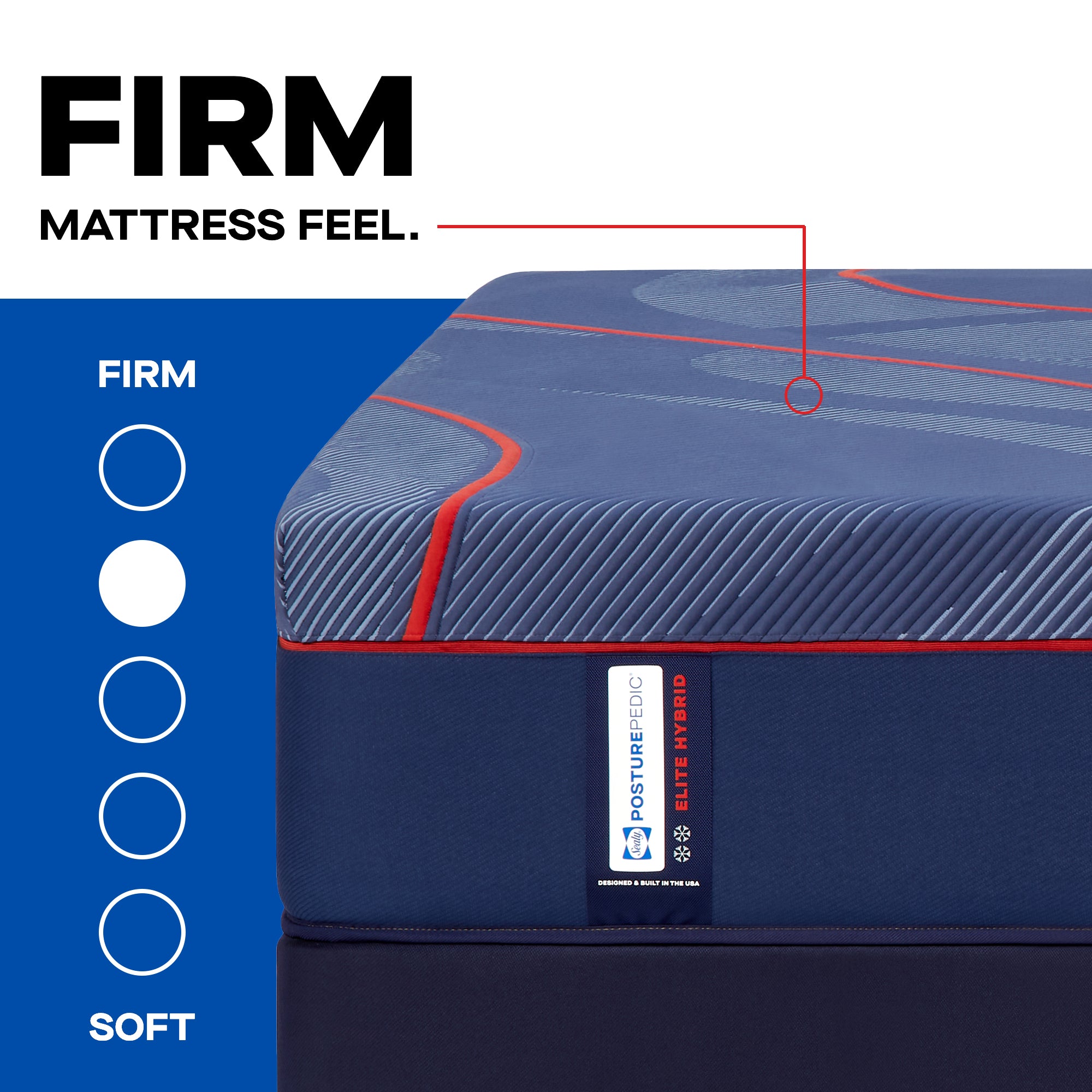 Sealy High Point II Firm Posturepedic® Elite Hybrid