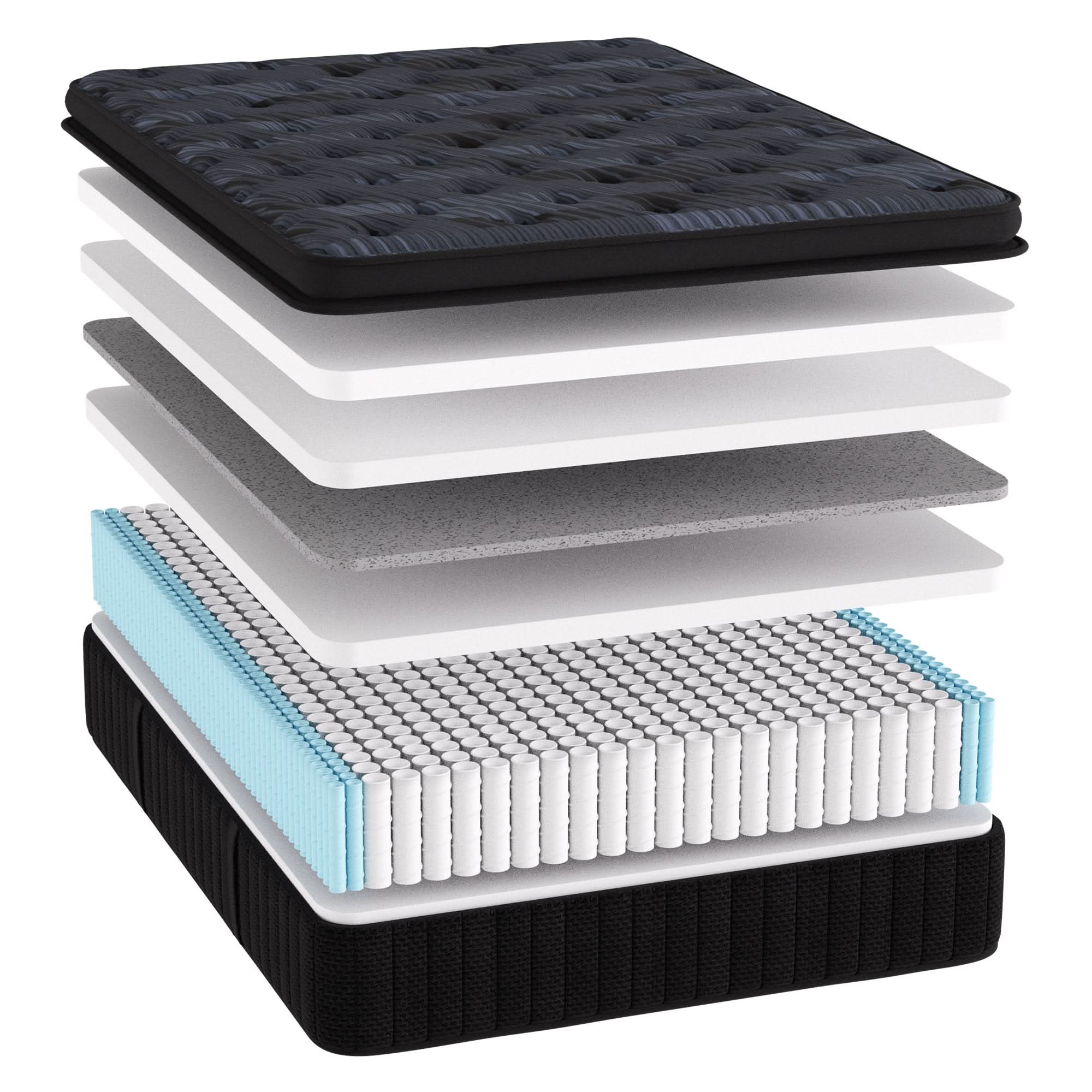 Well Tucked Ocean Breeze Plush Jumbo Pillow Top